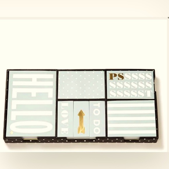 Kate Spade sticky note set mint green
700 New - Picture 1 of 7